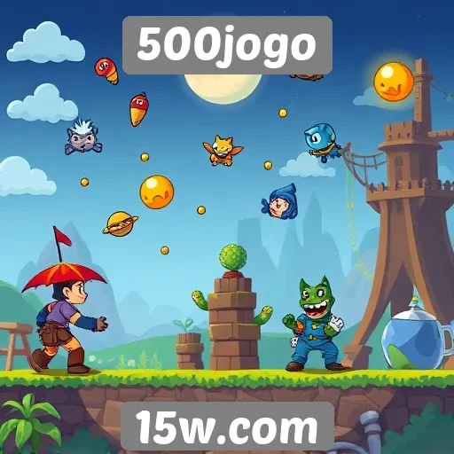 evolução dos jogos no site 500jogo